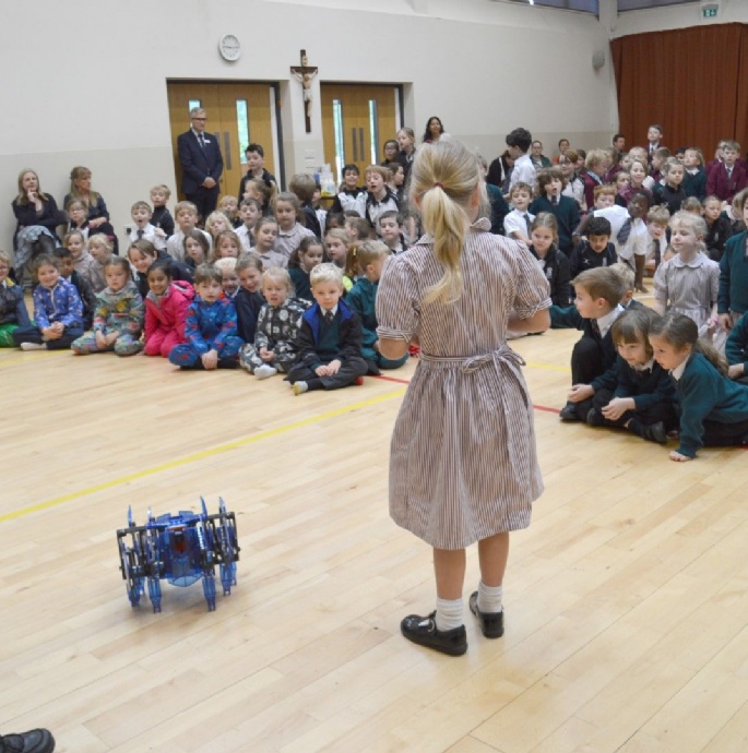News » Pupils Captivated By Crackley's Robotics Day